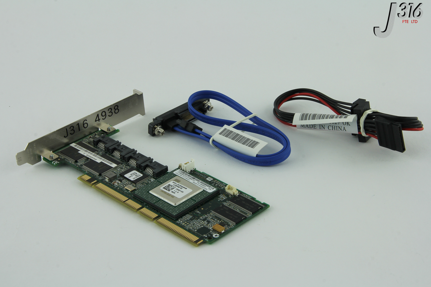 4938 IBM ADAPTEC 4-PORT SATA RAID ADAPTER (NEW) 39R8805 | eBay